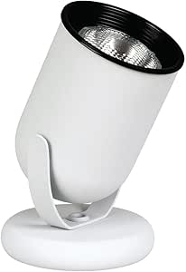 Hampton Bay(4 in W x 6.63 in H) Uplight Floor Lamp White ...