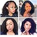 Sunstarr 13x4 150% Density Brazilian Short Curly Bob Wigs Lace Front Human Hair with Baby Hair Pre-Plucked Wig For Black Women(10, Lace front)