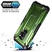 SupCase Unicorn Beetle Series Phone Case for Galaxy S9+ Plus, Premium Hybrid Protective Clear Case for Samsung Galaxy S9+ Plus 2018 Release(Frost/Green)