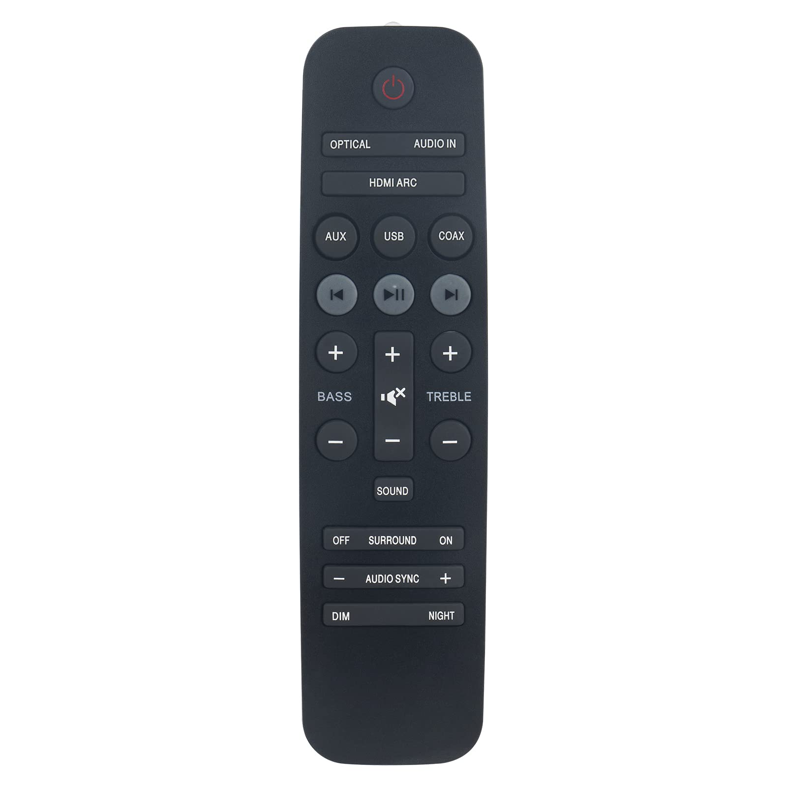 VINABTY 996580000772 Replacement Remote Control Compatible with Philips Sound Bar HTL2153B/F7 HTL2153B HTL2163B HTL2163B/F7
