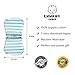 Baby Burp Cloths 4 Pack, 100% Organic Cotton | Large, Triple Layer, Ultra Absorbent & Soft |Burping Rag for Newborn, Ranger Set, Gender Neutral |Baby Shower Gift for Boys & Girls by Chunky Chops