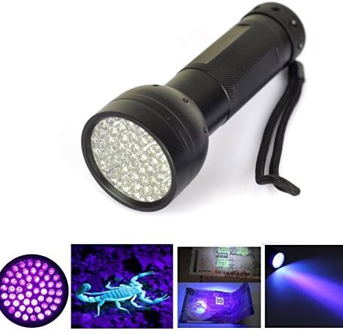 51 Led Uv Flashlight, Spot Scorpions, Pet Urine, Counterfeit Money, Bed Bugs, Minerals, Leaks