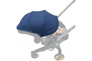 Colukii Stroller Accessories Replacement Canopy Compatible with Doona+ and Doona i Car Seats & Strollers, Larger Sunshade, Durable Fabric (Blue)