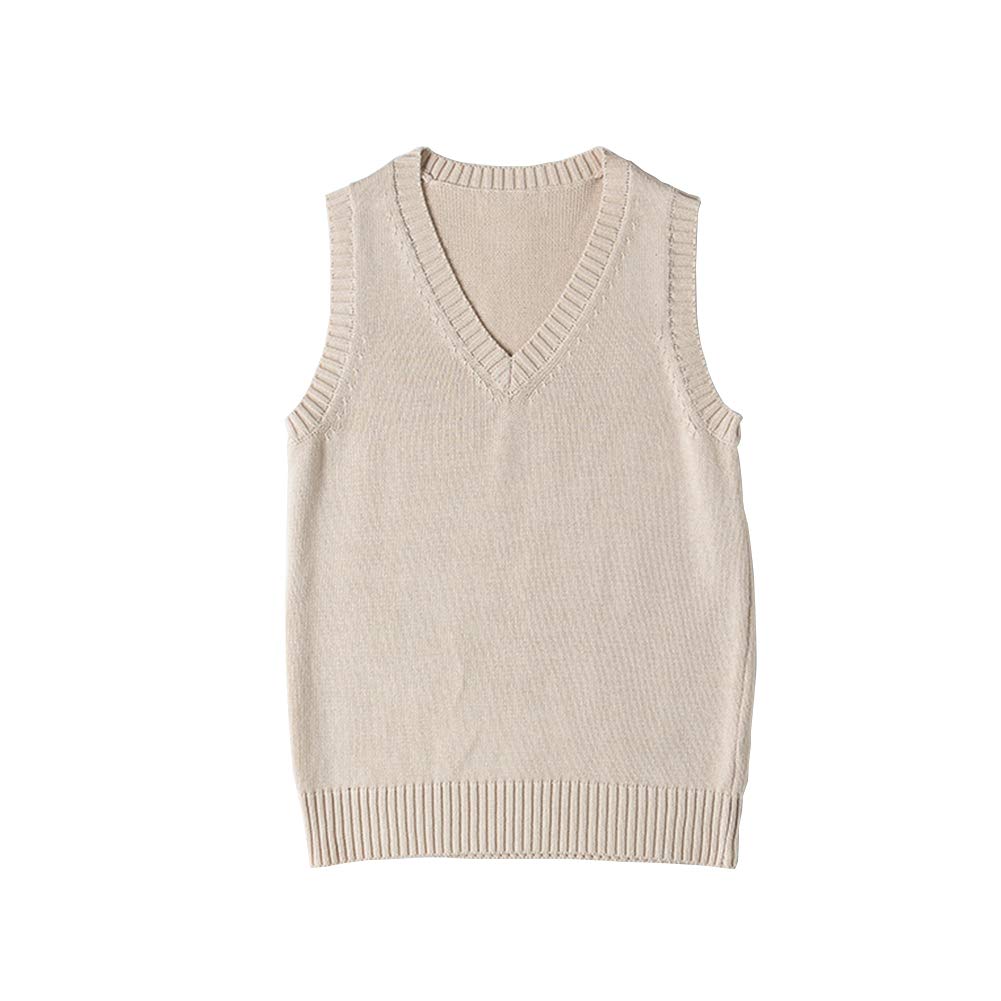 jinghuiyue Women’s V Neck Sweater Vest School