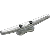 SeaSense 10IN Galvanized Cleat Grey