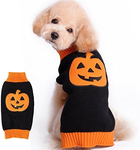 HAPEE Dog Sweaters, Halloween pet Clothes for Dog cat