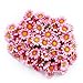 MXXGMYJ 100pcs Artificial Gerbera Daisy, Light Pink, Silk, Elegant Floral, Wedding Decorations