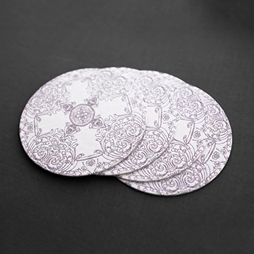 Duchess of Cameron: Letterpress Lavender Coasters, Set of 4