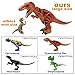 Alpacasso 4 PCS Large Size Dinosaur Building Block Toys, Jurassic Dinosaur Building Blocks Figures Toys for Boys, Including Tyrannosaurus Rex, Velociraptor, Dilophosaurus, Carnotaurus