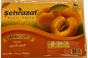 RAYKUSH ART Sehrazat Turkish Apricot Paste%100 Natural - Vegan - Halal - 400gr - 14oz