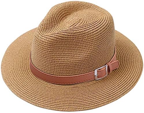 LanzomSummer Beach Sun Hats for Men Women Foldable Floppy Travel Packable Staw Hat, Wide Brim Hat