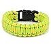 JD.Gems 550 Parachute Cord Survival Compiled Bracelet Plastic Buckle Wristband