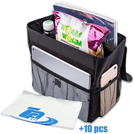 Car Boot Bag 100% Waterproof Car Boot Organiser Auto Car Storage Organiser Foldable Storage Boot Organiser Box Collapsible Shopping Travel Holder Hanging Rubbish Bag for Vehicles (Middle)