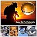 JIHUI Photograph Crystal Ball Sphere K9 Glass Ball 2.36