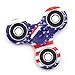 AyoGu TRI Fidget Spinner Hand Spinner Ultra Durable High Speed Rotate ADD ADHD Focus Toy (Flag)