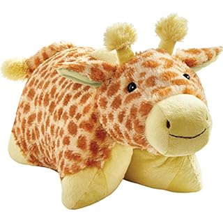 Pillow Pets Signature Jolly Giraffe 18 Stuffed Animal Plush Toy