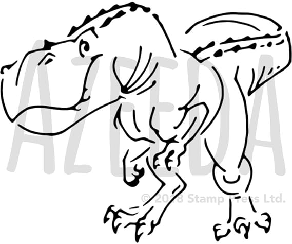 Amazon.com: A4 'T-Rex Dinosaur' Wall Stencil/Template (WS00001945)
