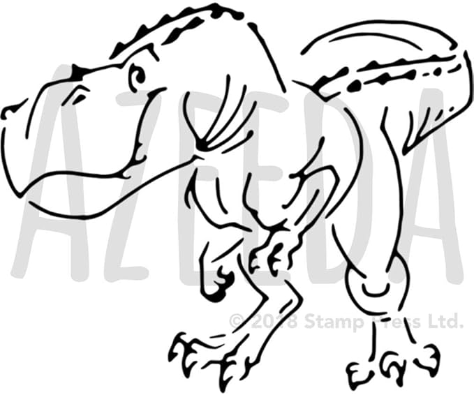Amazon.com: A4 'T-Rex Dinosaur' Wall Stencil/Template (WS00001945)