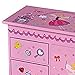 Mele & Co. Krista Ballerina Music Jewelry Box for Girls, Necklace and Earring Organizer