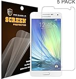 [5-PACK] Mr Shield For Samsung Galaxy A3 Anti-glare [Matte] Screen Protector with Lifetime Replacement Warranty