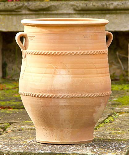 Palatina-Keramik | Terracotta Amphore | 50 cm | Pflanzkübel, Pflanzgefäß, Balkon, Garten, Terrasse Thymus 2 – Bild 6