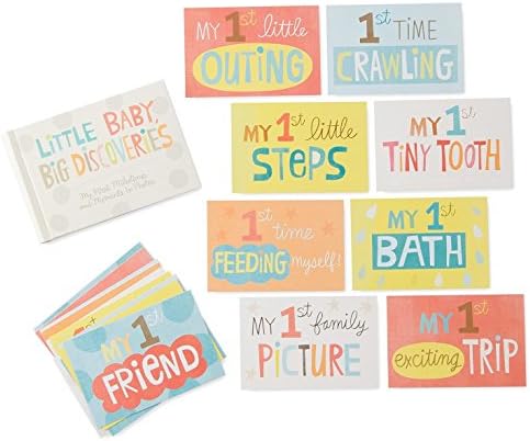 Hallmark BBA7041 Pics 'N' Props - Baby's First Milestones Memory Kit