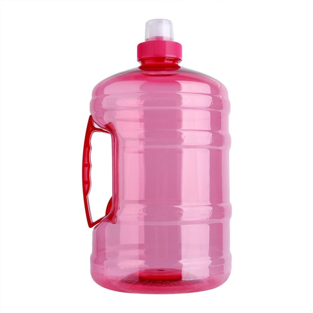 Dilwe Water Jug, 2L BPA Free Bottle with Handle and Push Spout for Camping, Hiking, Gym, Outdoor Sports