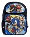 Sonic Large Full Size 16" Backpack - The Hedgehog, Tails, and Knuckles