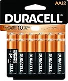 Duracell Coppertop AA Cell Alkaline Batteries in Reclosable Storage 12 Pack