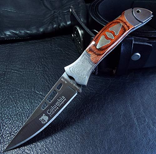 Columbia 236 • Folding Pocket Knife Camping • Outdoor • Overall Lenght: 6.69in • PTM-us.