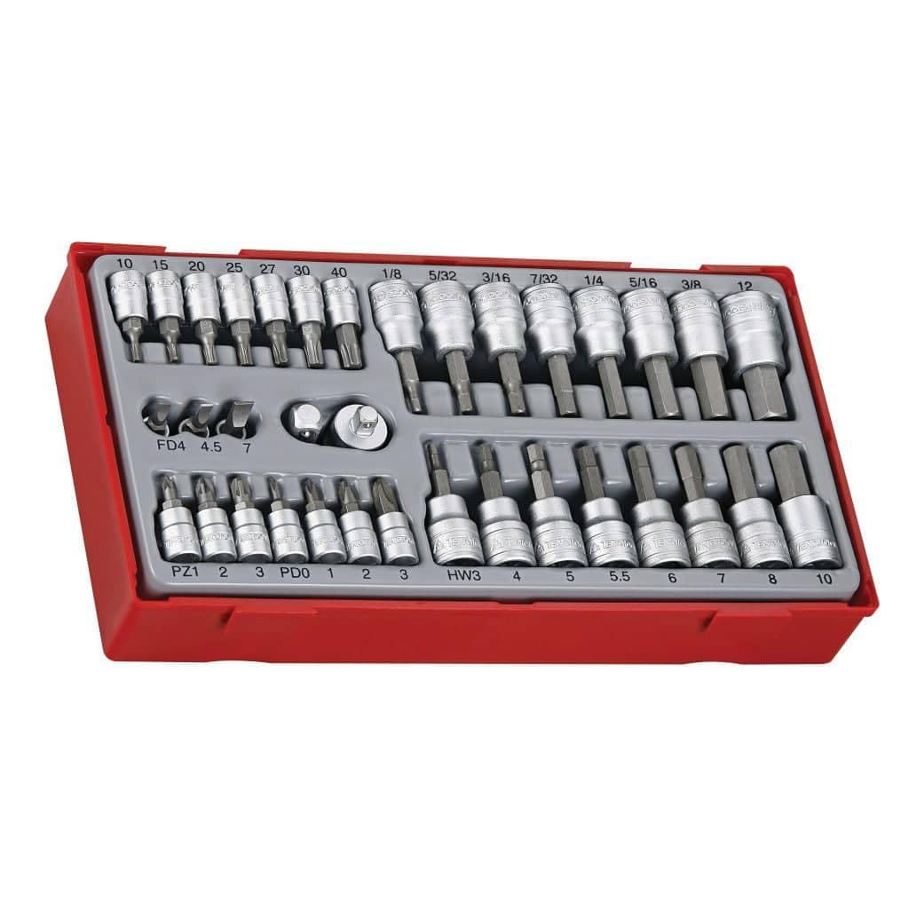 Tengtools TTBS35 – 35-bit 1/4 and 3/8 inches socket set