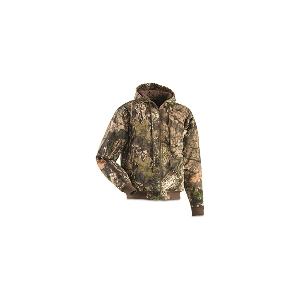HUNTRITE Men's Camo Insulated Hunting Jacket bouldermassif