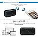 Waterproof Bluetooth Speaker, ELEGIANT Portable Wireless Speaker IPX 7 Waterproof Speaker BT 4.1/Enhanced Bass/ Built in Mic/ 12 Hour Play Time FM Shower Radio for Beach Shower Bike Outdoors&Home