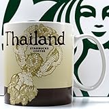 Thailand Starbucks City Mug Global Series Collector Coffee Tea 16 Oz New