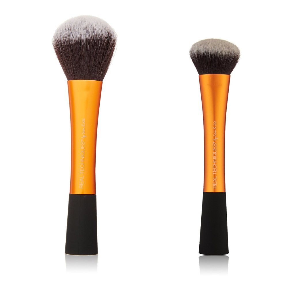 Real Techniques Powder Brush and Expert Face Brush Duo Set