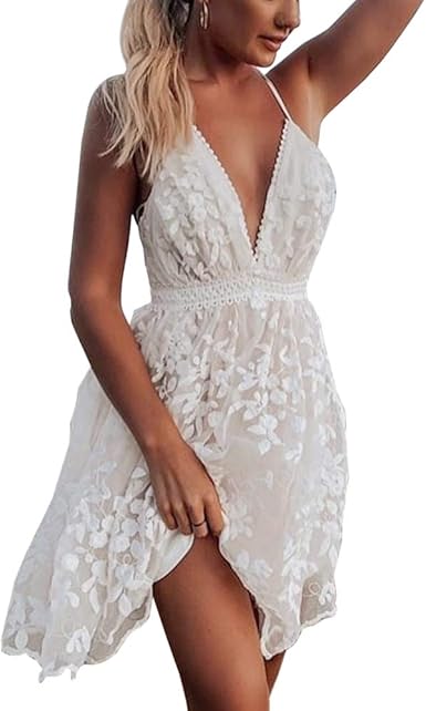 lace mini skater dress