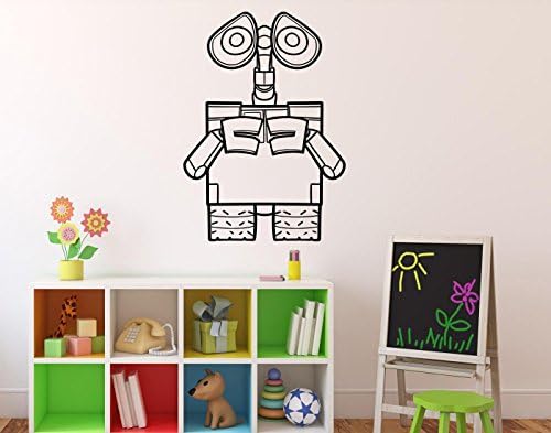 WALL-E Wall Art Vinyl Decal Disney Cartoons Robots Vinyl Sticker Home Decor Ideas Interior Removable Kids Room Wall Art 3(wle)