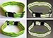 LW (Living Water Reflective Belt Sash Band Elastic Safety Running Jogging Walking Biking Cycling High Visibility (Yellow)