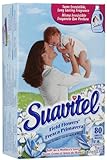 Suavitel Fabric Softener Dryer Sheets - Field Flower - 80 ct