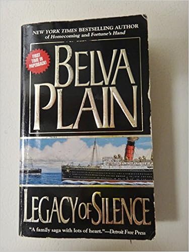 Legacy Of Silence Plain Belva 9780440226406 Amazon Com Books