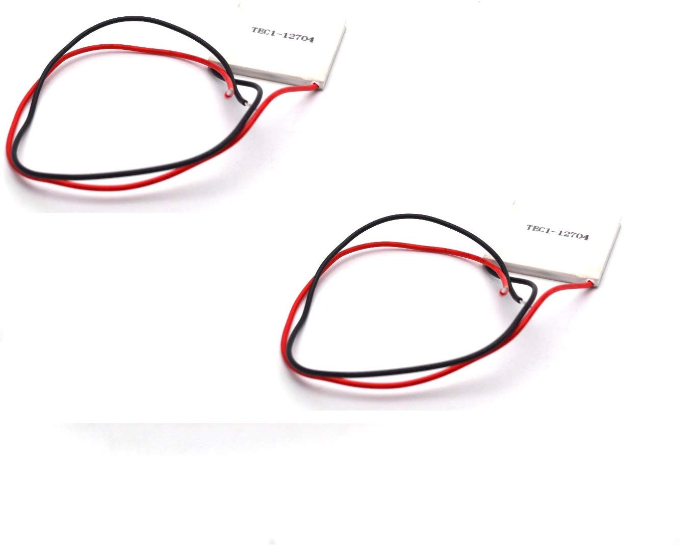 DollaTek 2pcs TEC1-12704 40x40MM Thermoelectric Cooler Peltier Refrigeration Plate