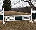 2 Panel Outside Lattice Gate Wood Horse Jumps 12ft