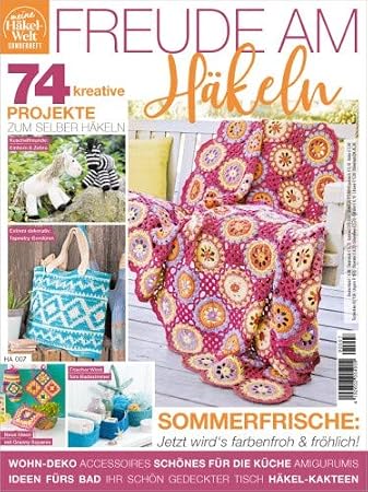 Oz Verlag Meine Hakelwelt Sonderheft Ha 07 2019 Amazon De Kuche