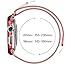 iTerk Compatible Apple Bands Frame,Milanese Mesh Loop Stainless Steel Metal Replacement Wristband Bracelet Strap Magnetic Buckle Protective Case Bumper Compatible iWatch Apple Watch Series 1/2/3