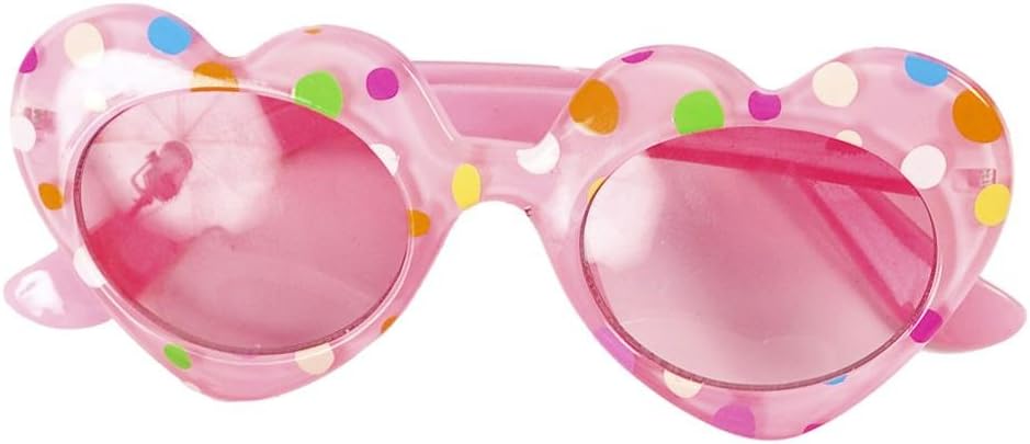 Lucy Locket Girls Pink HEART SUNGLASSES UV 400 Protection