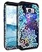 Casetego Compatible with Galaxy S8 Plus Case,Floral Three Layer Heavy Duty Hybrid Sturdy Shockproof Full Body Protective Cover Case for Samsung Galaxy S8 Plus,Mandala