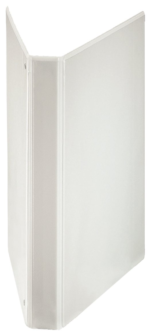 Esselte 4 Ring Binder, PP, Holds up to 230 Sheets, 40 mm Spine, 55292 - A4 Maxi, White