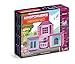 MAGFORMERS Mini House 42 Pieces Pink and Purple Colors, Educational Magnetic Geometric Shapes Tiles Building STEM Toy Set Ages 3+