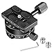 Neewer Panoramic Tripod Head, 360 Degree Bottom Rotation Aluminum Alloy Pan Head with Panorama Scale and QR Plate, Bubble Level for Tripod Monopod Slider DSLR Cameras, Max Load Up to 10 Kilograms