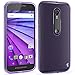 Moto G (3rd Gen) Case, LK Ultra [Slim Thin] TPU Gel Rubber Soft Skin Silicone Protective Case Cover for Motorola Moto G 3rd Generation 2015 (Purple)